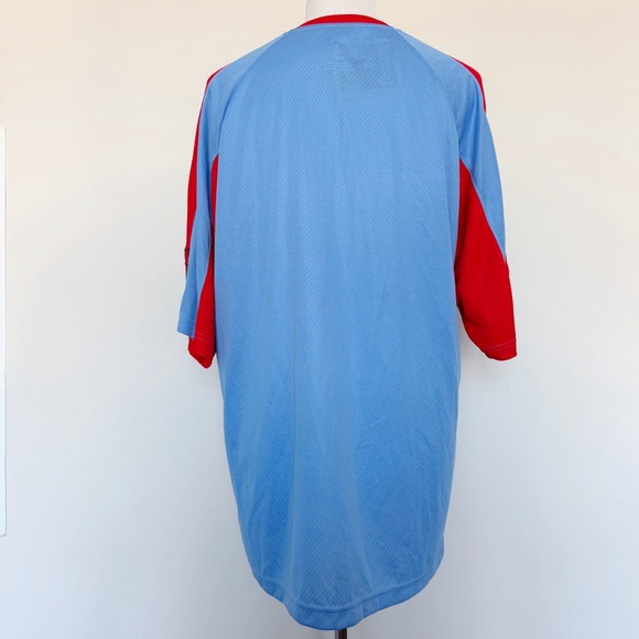 St. Louis Cardinals Jersey Shirt Mens Size Large MLB Cooperstown Collection Blue - Picture 11 of 13